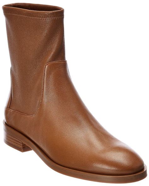 Step up your style with Stuart Weitzman's Kye Leather Bootie